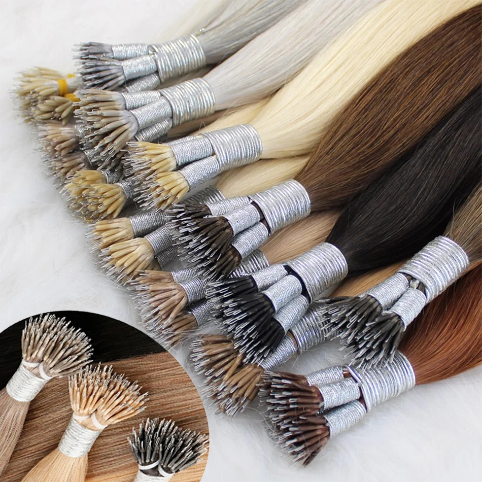 

Shinehair 100% человеческие волосы, объемные прямые двойные нарисованные нано-кольца, наращивание волос 613, блондинка, 16А, натуральные черные волосы, 30 дюймов