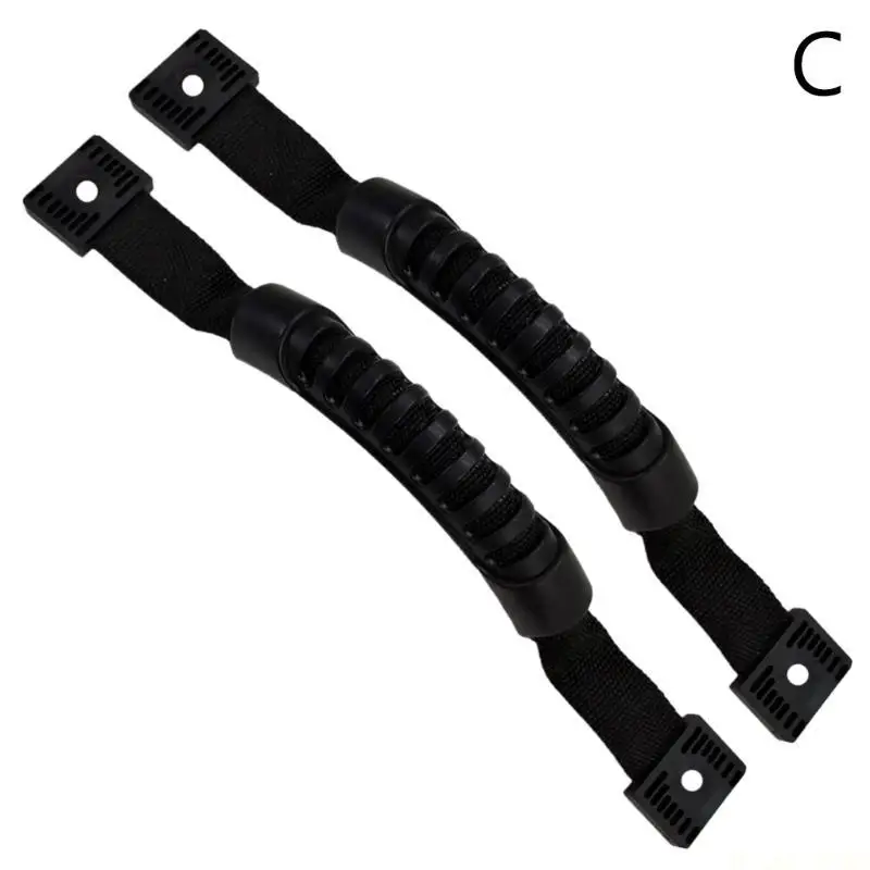 M5TC 2Pcs Kayak Handles Replacement Kayak Carry Handles with Hardware Black Canoe