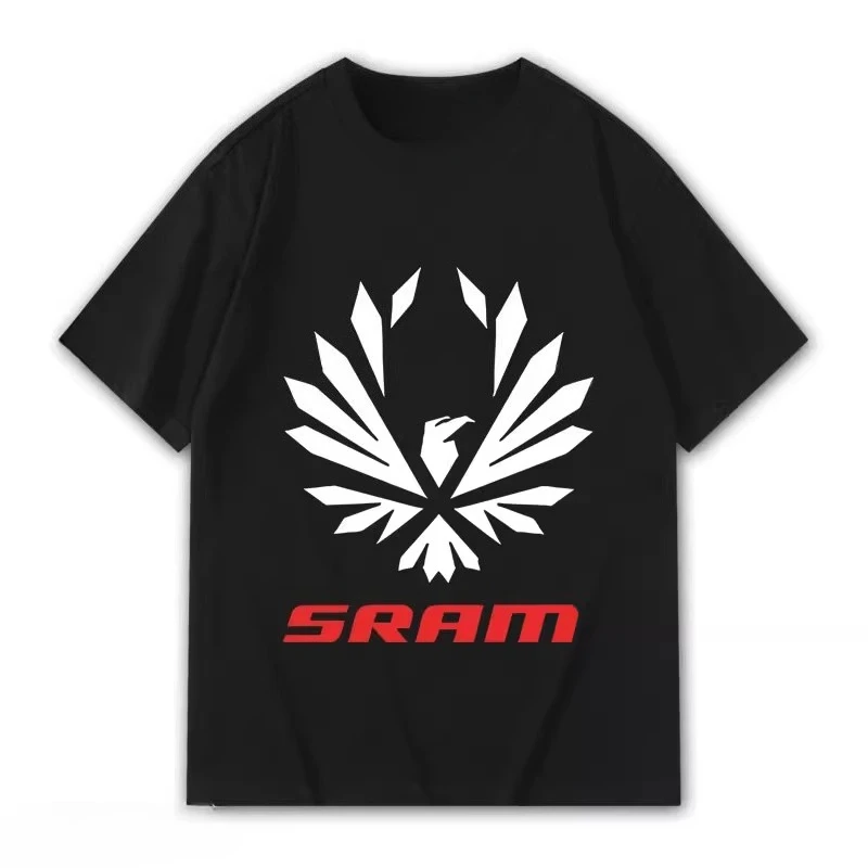 

Cycling Enthusiasts Bicycle 2025 Men and Women Couple Wear Pure Cotton Short-sleeved T-shirt Men and Women Short-sleeved