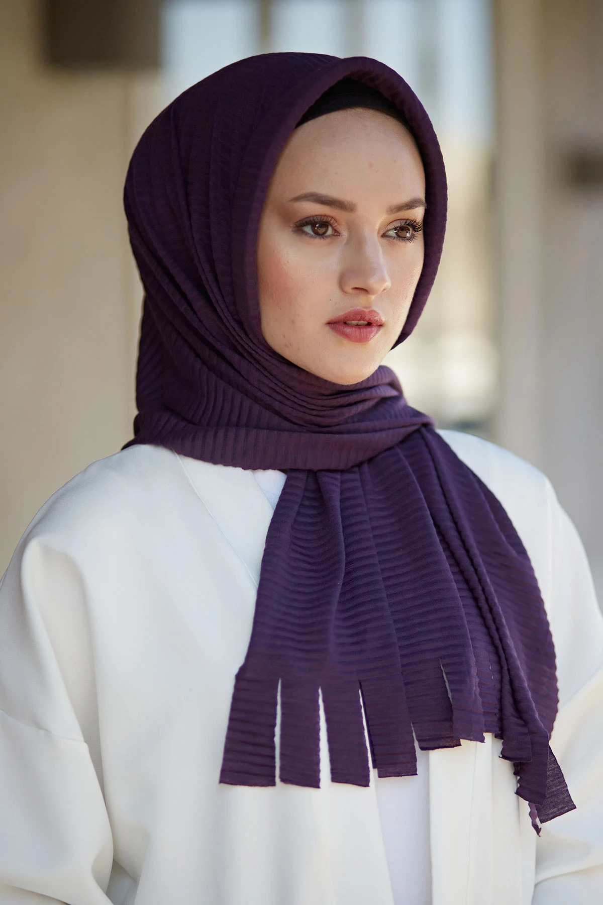 Women Shawl Scarf Modern Islamic Muslim Women 'S Head Scarf Hijab for Women Islamic Hijab scarf Turbans Bayan