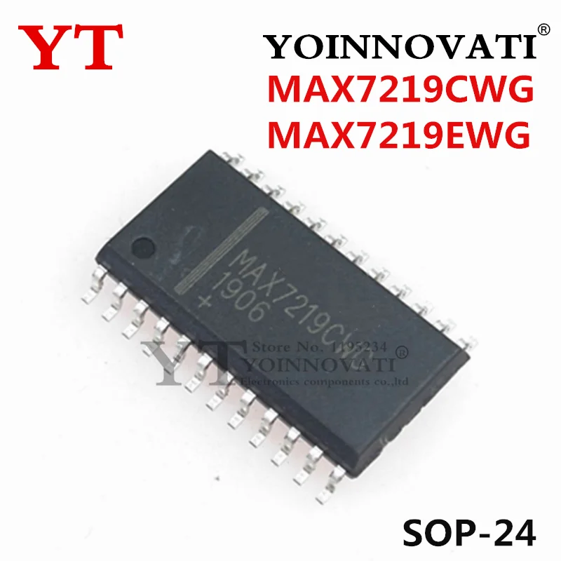 10 шт. новый MAX7219 MAX7219CWG MAX7219EWG