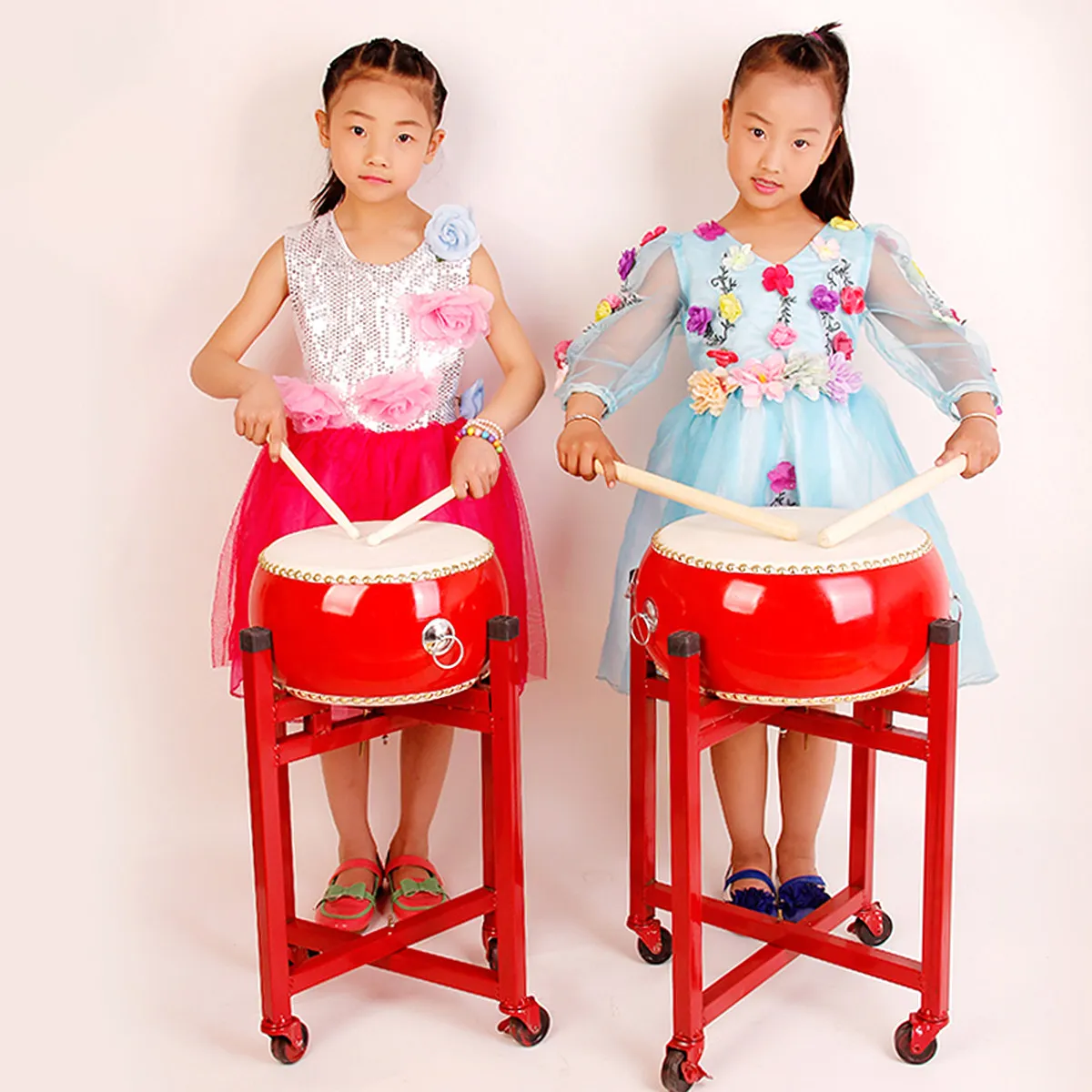 children-drum-musical-instrument-for-toddlers-with-comfortable-strap-drumsticks-vibrant-colors-supports-sensory