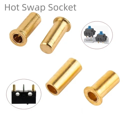 10/100 Uds teclado mecánico ratón enchufe caliente para CORSAIR GATERON GTMX GATERON PCB soldadura microinterruptor receptáculo de intercambio