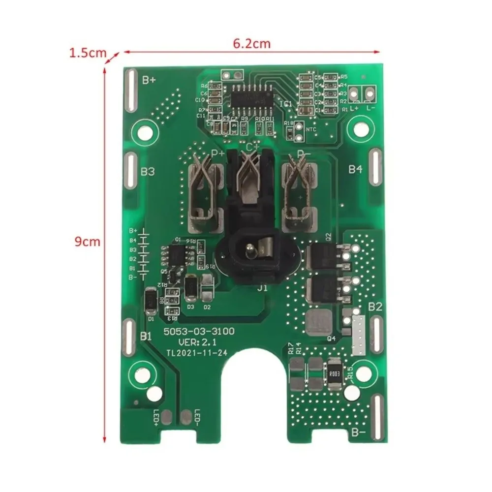 PCB Charging Protection Board 2MOS Brushless Lithium Speed Switch Protection Controller Electric Hammer Motherboard Power Tool