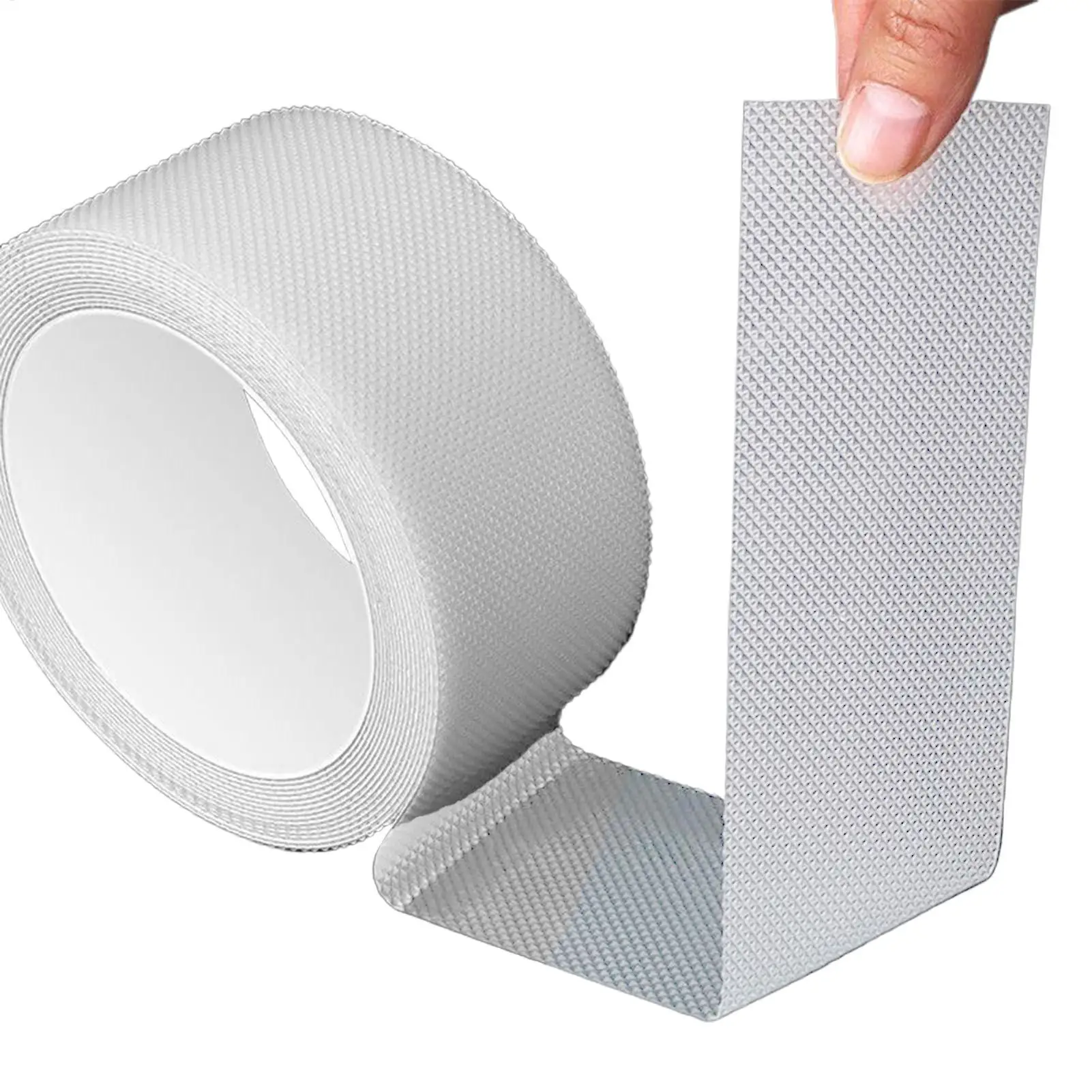 Transparent Wear-Resistant Rubber Anti-Slip Tape Self-Adhesive Warning Strips Anti-slip Sticker for Kitchen Bathroom Tile Stairs