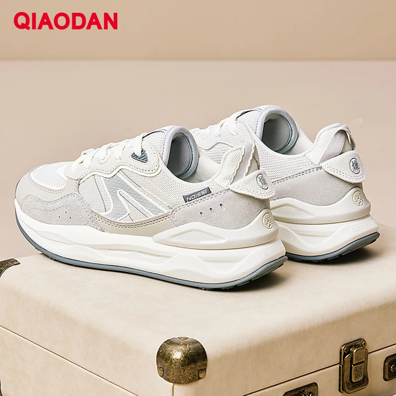 QIAODAN Sneakers for Women 2024 New Anti-slip High Quality Breathable Wearable Durable Athletic Outdoor Casual Shoes XM16240386