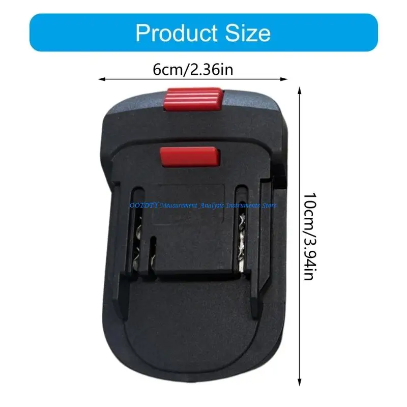 367D Quick Connecting Battery Adapters Suitable With And Tool Portable Ergonomic Plastic Housing Safe Locking Mechanism