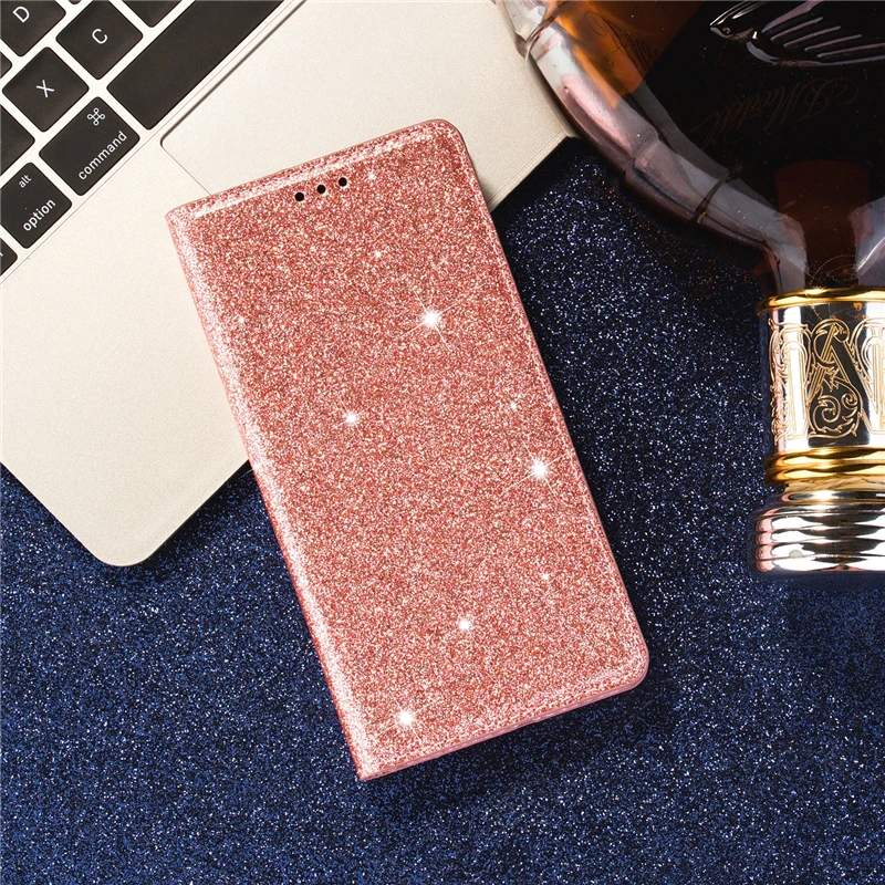 Glitter Leather Cas… - image