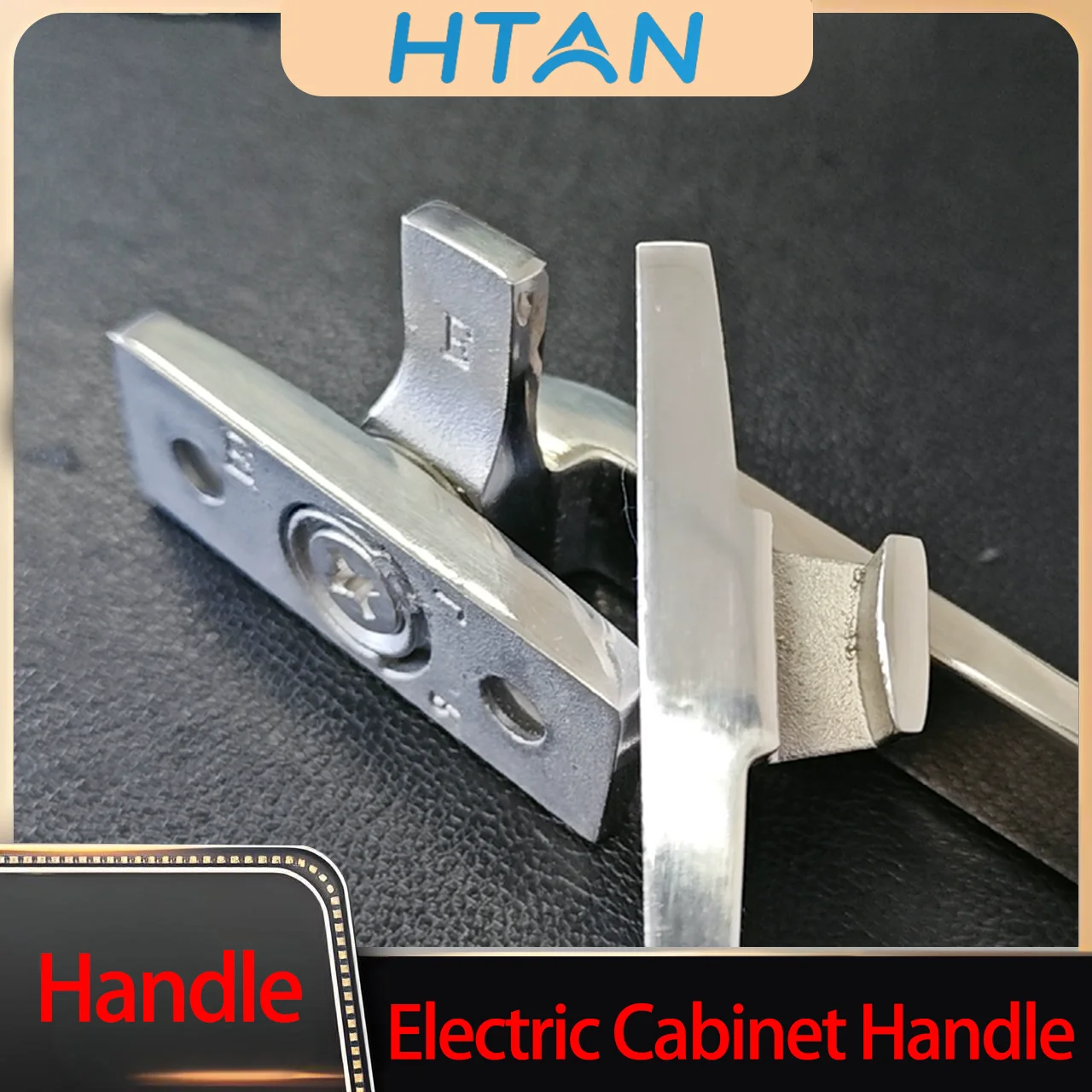Heavy-Duty 304 Stainless Steel Rotary Seal Handle for Industrial Electrical Automation Equipment Refrigeration Handle