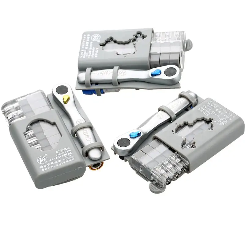 Multifunctional Mini Ratchet Wrench Screwdriver Set Special Shaped Phillips Screwdriver Portable Hand Tools for Repairing
