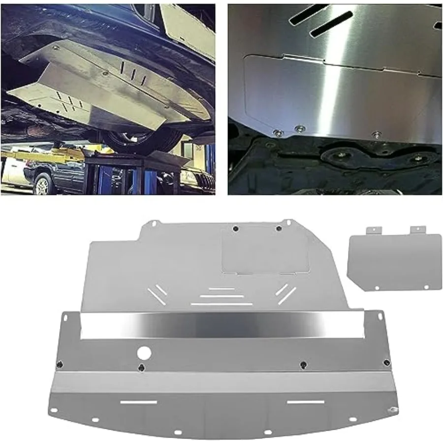 

Engine Splash Shield Aluminum Compatible with 2003-2009 Nissan 350Z 2003-2008 Infiniti G35 RWD Sedan G35 Sedan 2WD G35 Sedan 2W