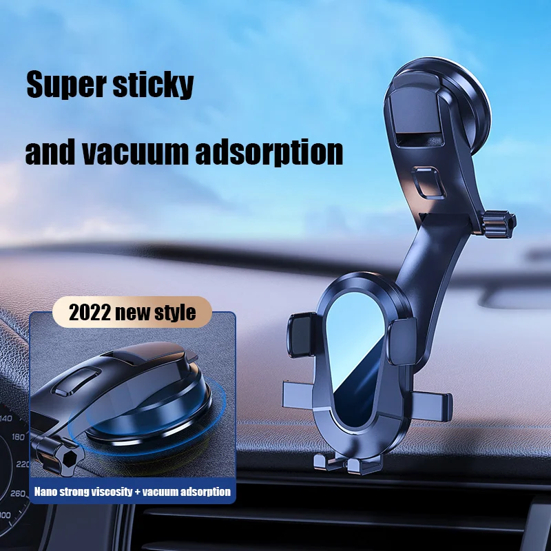 Elough Soporte Coche Ventosa Universal para iPhone Samsung - imagen 4