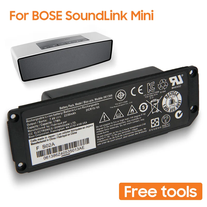 Replacement Battery 061384 063404 063287 061386 061385 For BOSE SoundLink Mini I Bluetooth Rechargeable Battery