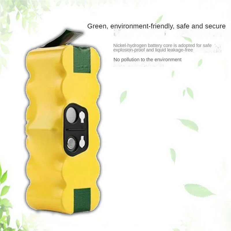 بطارية المكنسة الكهربائية الروبوتية الجديدة 14.4 فولت 4500 مللي أمبير في الساعة لبطاريات 500 600 700 800 900 620 650 770 780 580