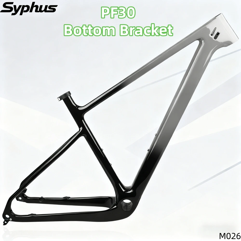 

Syphus 29er Carbon Mtb Bike 148*12mm Boost Carbon Frame XC Hardtail Mountain Bicycle Frame PF30 Bicycle Carbon Bikes Frames
