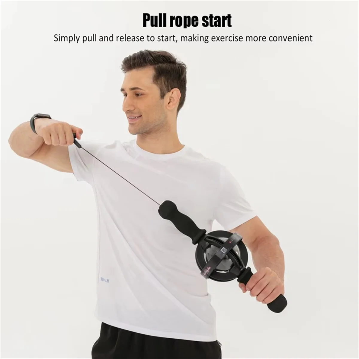 جهاز تمرين المعصم والساعد الجيروسكوب N18R - تدريب القوة وتدريب العضلات الأساسية للياقة البدنية في صالة الألعاب الرياضية المنزلية