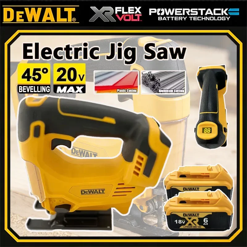 

Электрический лобзик Dewalt, 3000 об/мин, беспроводной, 3 режима, многофункциональный регулируемый инструмент для деревообработки