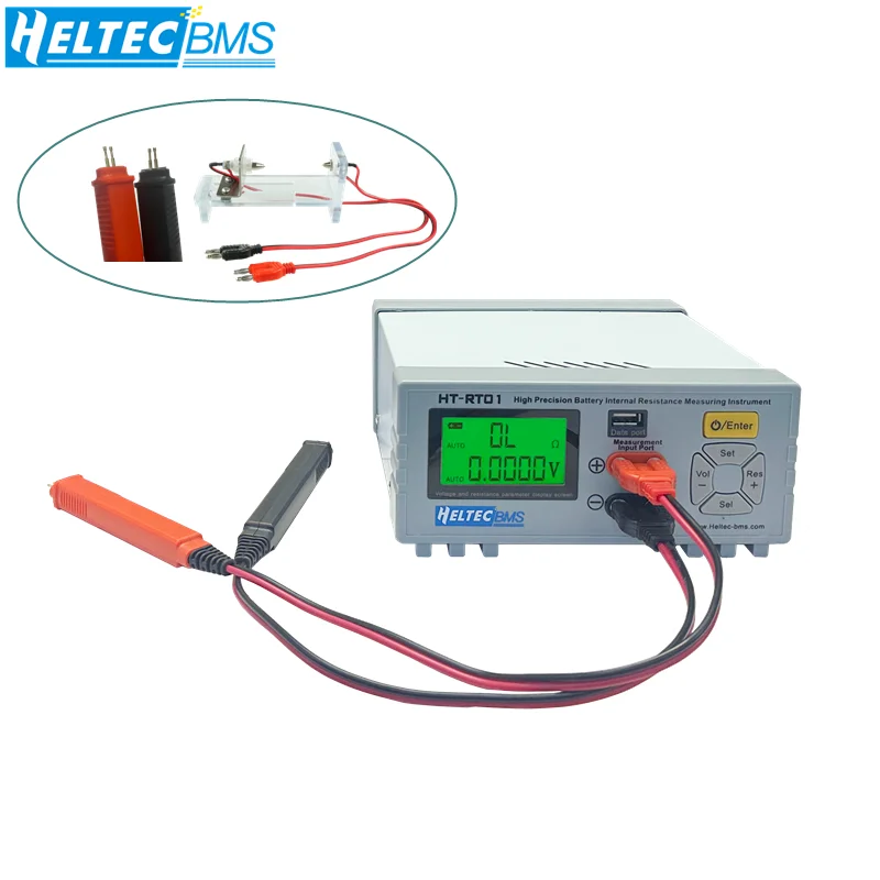 HeltecBMS Brazil tax free 18650/Lipo Lifepo4 Battery Pack/Lead Acid Internal Resistance Tester Instrument/Batetry Voltage Tester