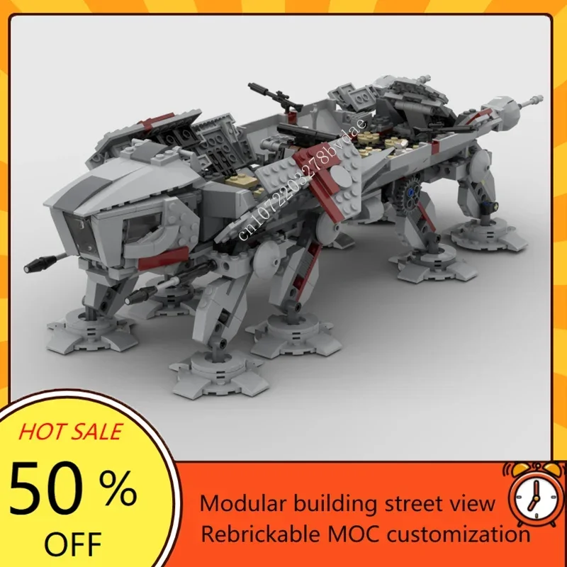 

75337 Classic Set Is Compatible with New MOC-139735 Space Robot Dog Assembly Custom Puzzle Model 729 Parts KidsBirthday ToyGift