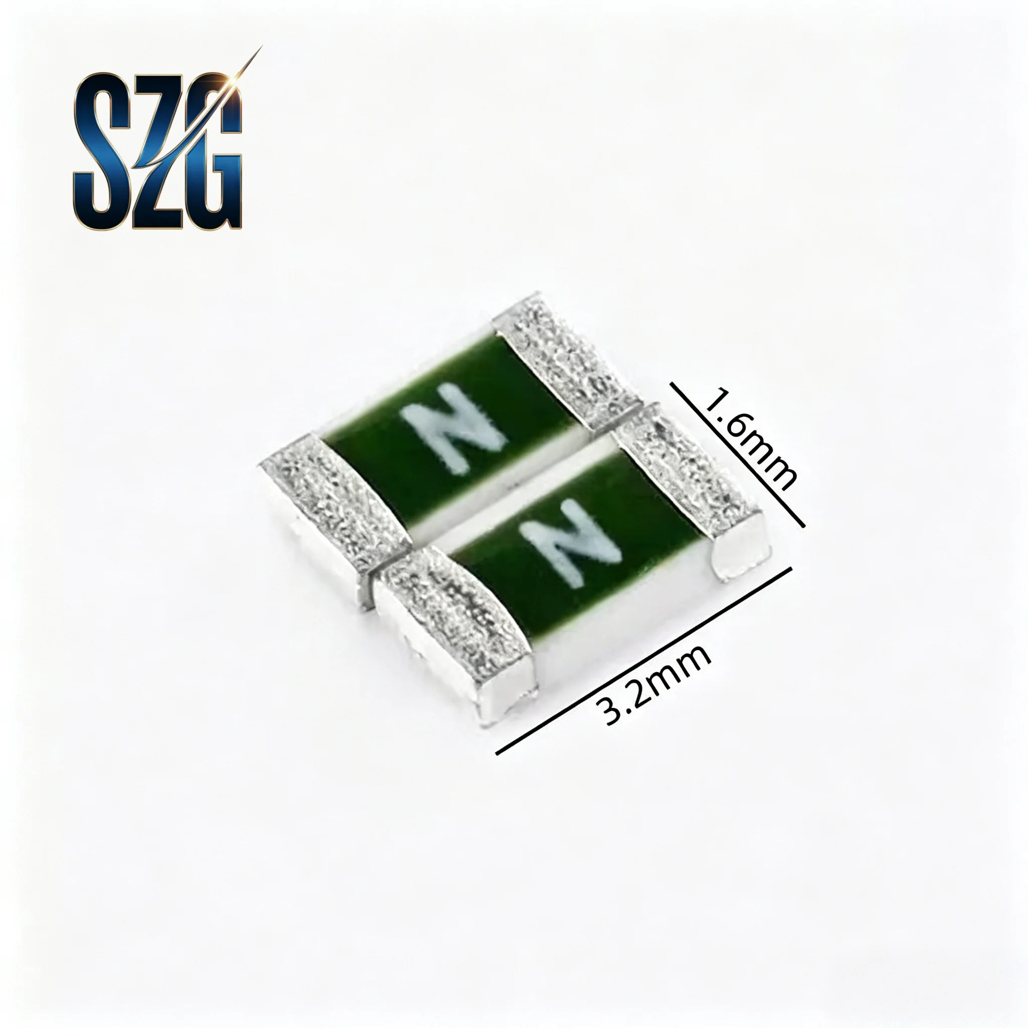 One-Time SMD Fuse 1206 3216 0.25A 375MA 0.5A 0.75A 1 1.25 2 3 4 5 6 7 8 10A 15 20 25 30A Fast-Acting Ceramic Surface Mount Fuse