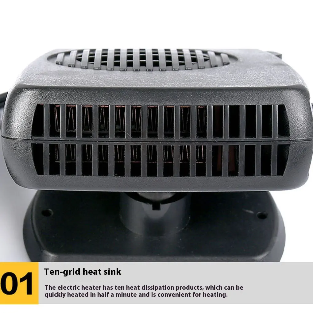 

Безопасность, первый обогреватель лобового стекла автомобиля, размораживатель и энергосберегающий обогреватель холодного воздуха 12 В для кемпера