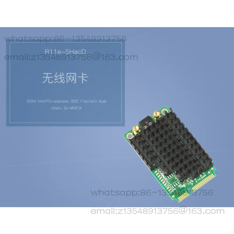 R11e-5HacD wireless network interface card ROS 802.11ac 5GHz 500mW high power