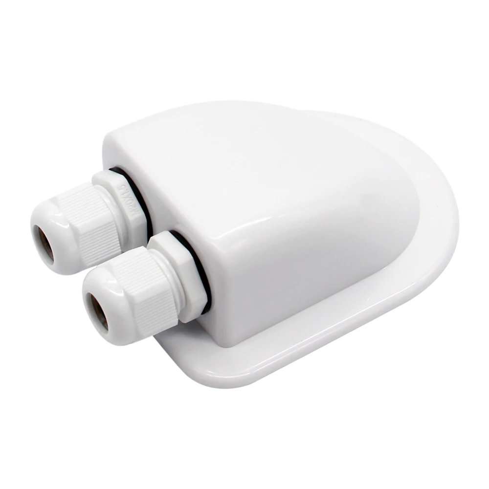 

НОВЫЙ кабельный ввод на крыше, коробка для ввода кабеля, держатель кабельного разъема, яхта, караван, караван, аксессуары, распределительная коробка для автомобиля на солнечной энергии