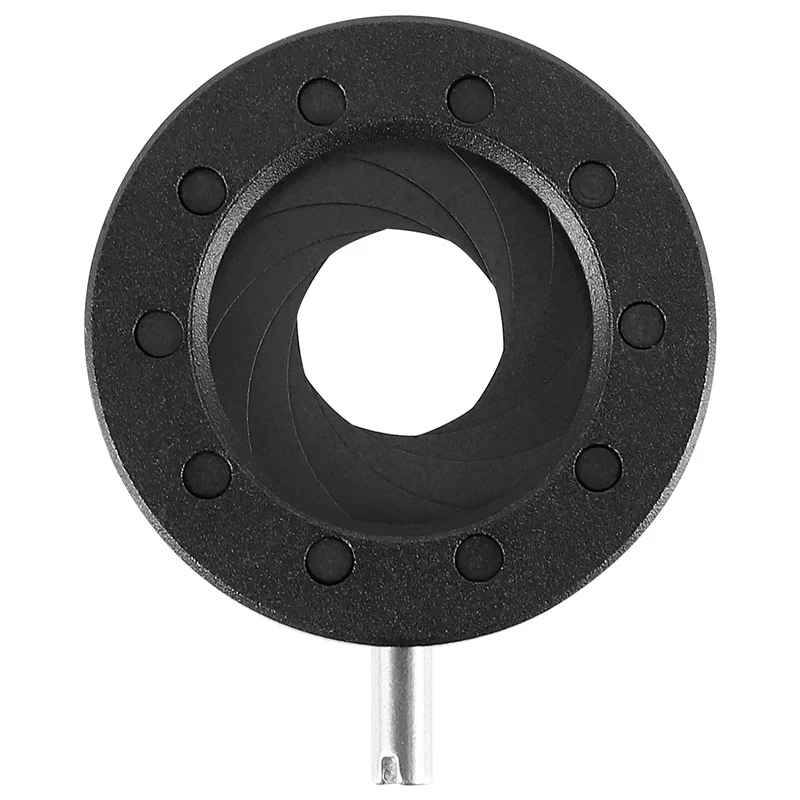 Manual Adjustable Mechanical Iris Diaphragm for Digital Camera Microscope Lens SK12