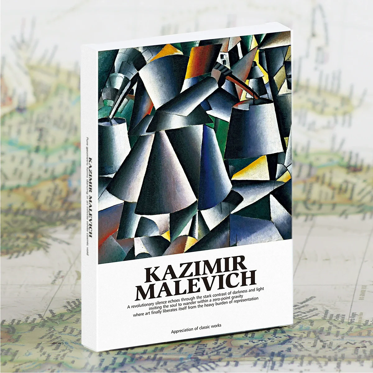 30Pcs/Set Kazimir Malevich Oil Painting Postcards Suprematism Famous Artwork Reproduction Art Cards Modern Art for Collection