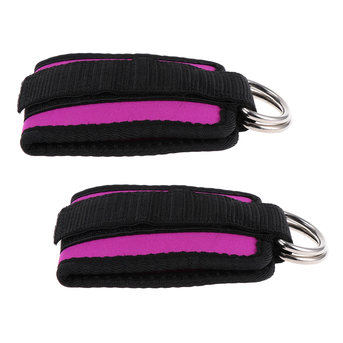 

2 pcs Ankle Straps Cuffs Adjustable Fitness Cable Machines Wristb Leg Extension Curl Abductors Workout Accessories