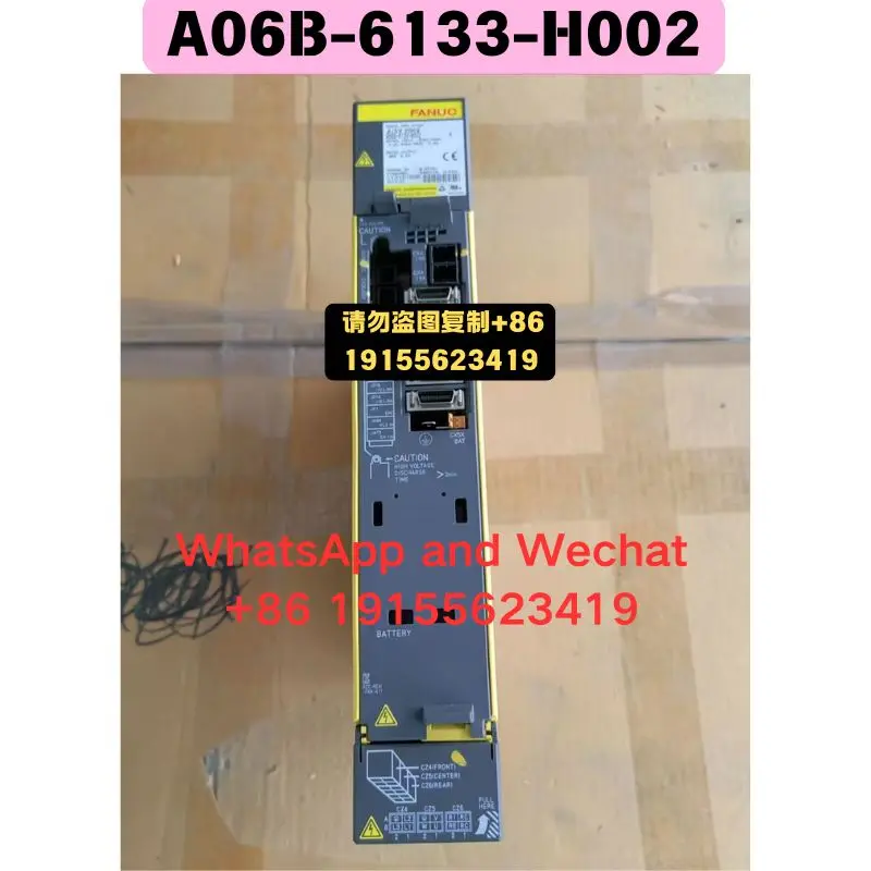 Used OEM disassembled partsA06B-6133-H002 Driver Functional test OK Quick delivery