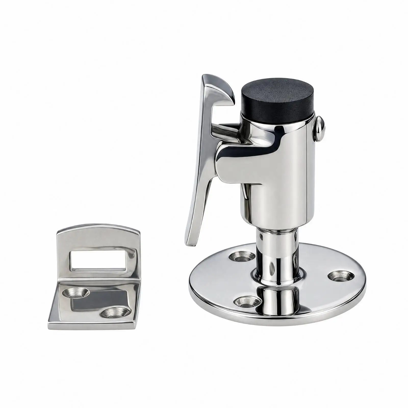 Stainless Steel Boat Door Retainer Holder Marine Stop for Yacht Speedboat Cabin Door