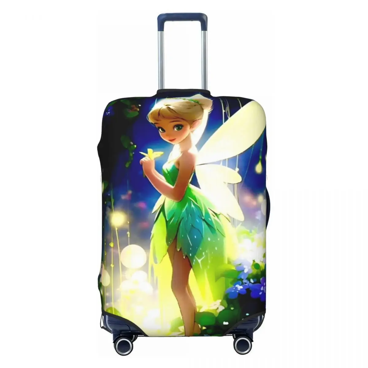 MINISO ผ้าคลุมกระเป๋าเดินทาง Tinker Bell Holiday Cruise Trip การป้องกันเคสกระเป๋าเดินทางที่มีประโยชน์