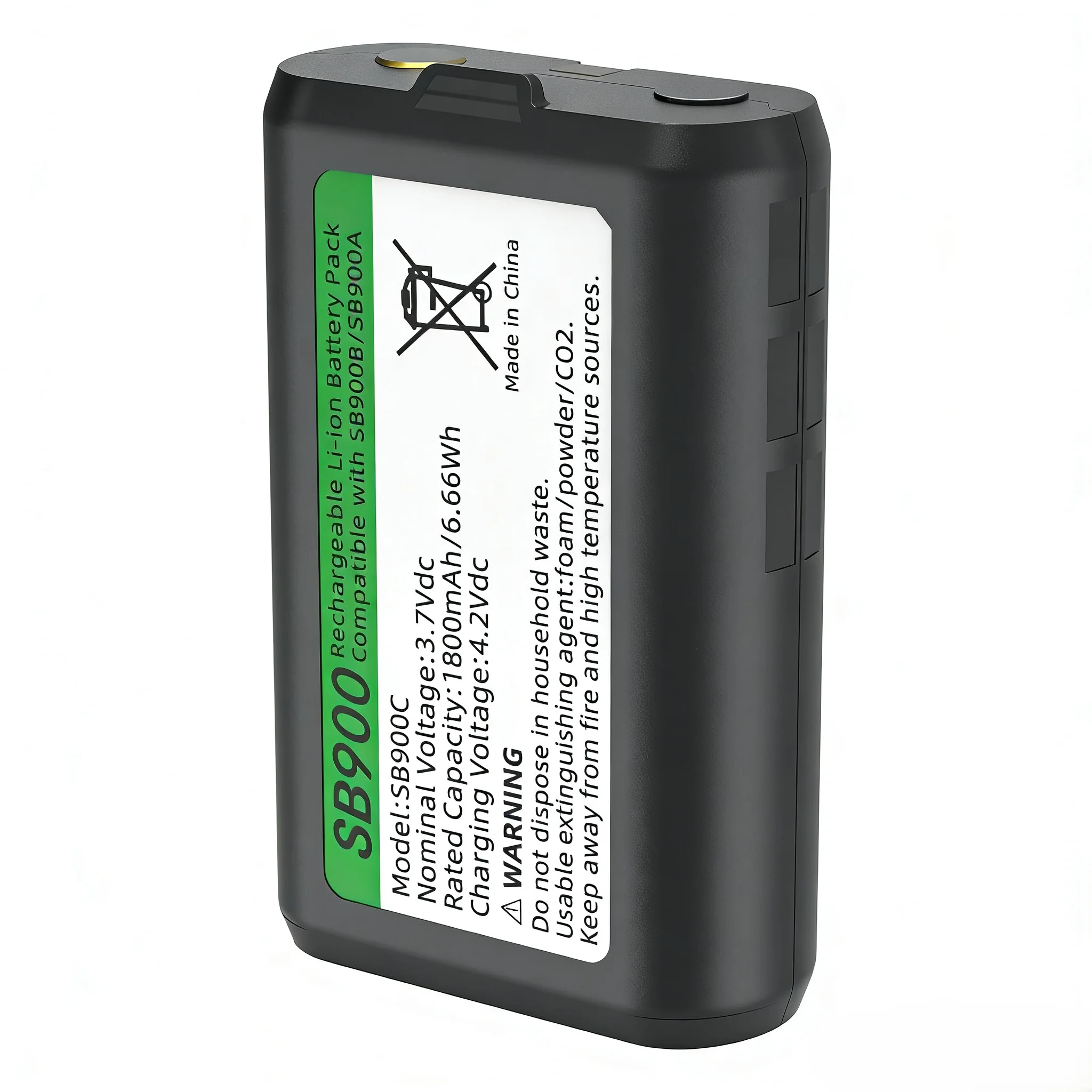 SB900C Replacement Battery for Shure SB900A SB900B, Shure P9RA+,P10R+,P3RA,ULX-D,QLX-D Axient  AD1 AD2 & PSM900 PSM1000 Battery