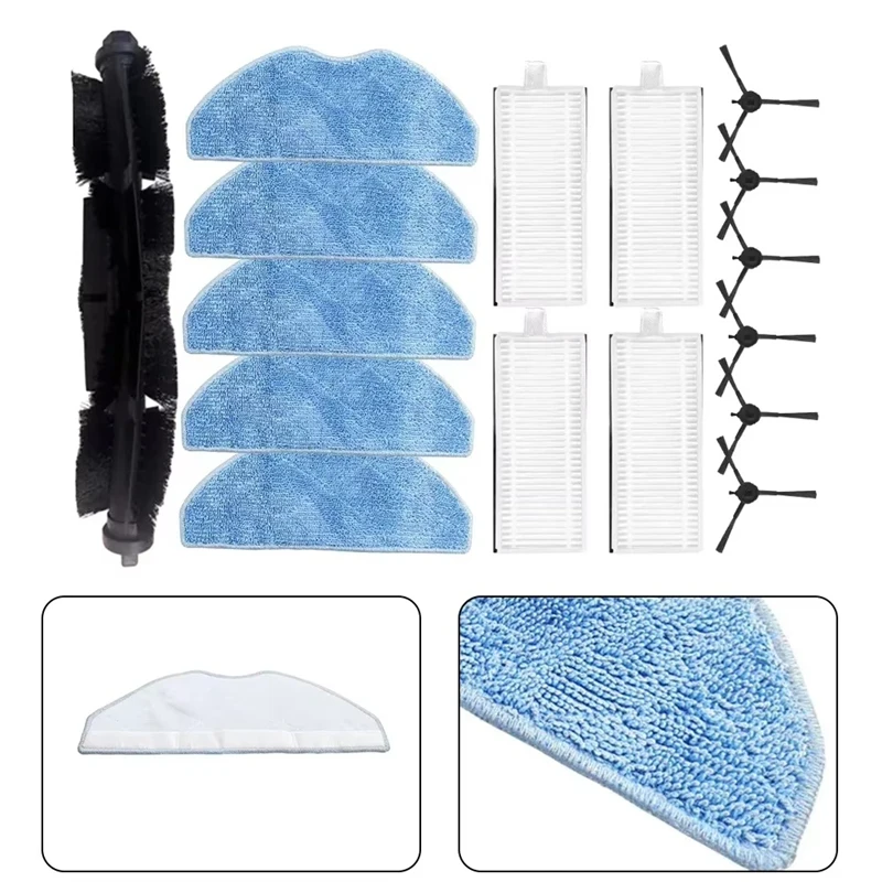 For Tefal X-Plore 75S RR8577WH Accessories Vacuum Cleaner Replacement Brushes Filters Rags