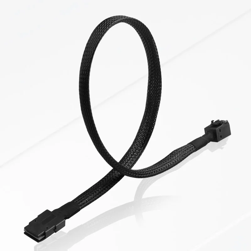 Mini SAS HD data cable, embedded server, hard drive, Raid cable, Mini SAS 8643 to SFF 8087, 50cm 100cm 200cm