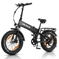VARUN S20-1 Plus Electric Bike 250W Motor 48V 13Ah battery  Adults  Electric Bicycle 20 Inch Tire City Commuter E-Bike