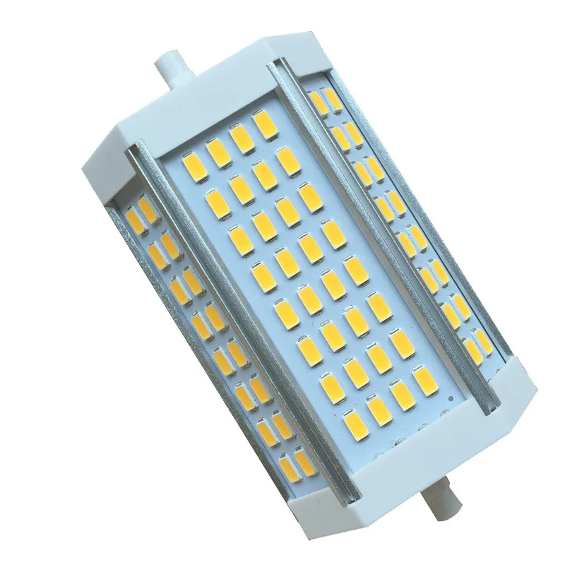 1pc AC110v 220v Dimmable 30w R7S LED Bulb Two End LED Tube Lamp 118mm 3000K Natural White 4000K 6000K Flood Light Replace J118