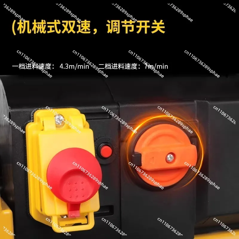 13 inch woodworking planer single sided tabletop multifunctional household power tool electric planer