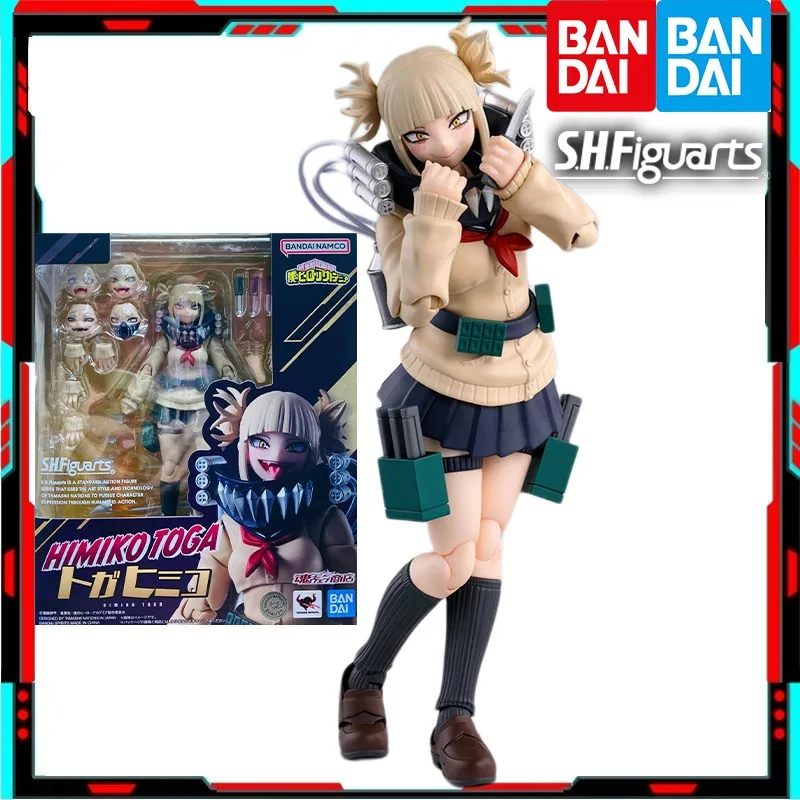 

В наличии: Оригинальная фигурка Bandai S.H.Figuarts Химико Тога из My Hero Academia, коллекционная модель, аниме-игрушка, подарок
