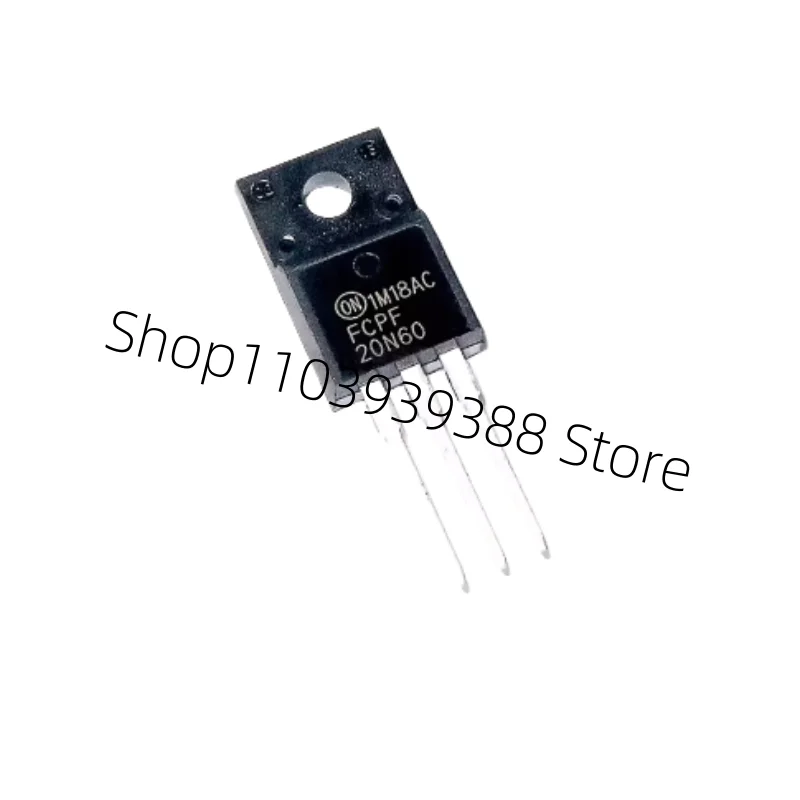 10-100Pcs FCPF20N60 20N60 TO-220F 600V 20A IC In Stock Wholesale