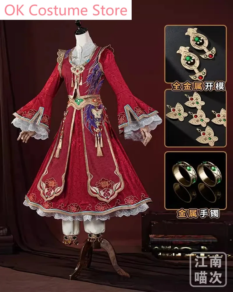 Identity V Melly Plinius Entomologist Game Suit Gorgeous Classical Uniform Cosplay Costume Halloween Party Outfit Women