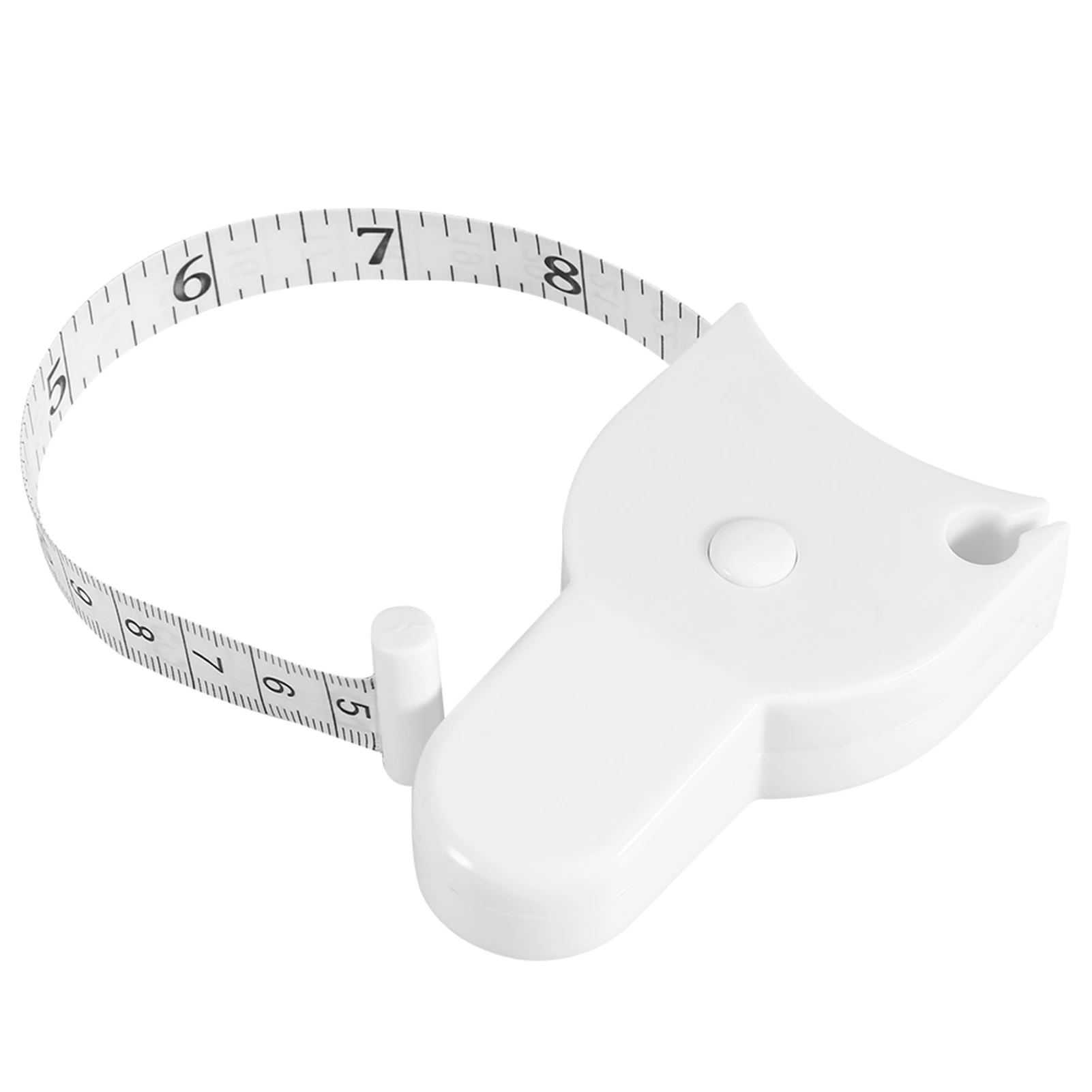 150cm/60in Accurate Tape Measure Tapeline Body Fitness Measuring Retractable Ruler