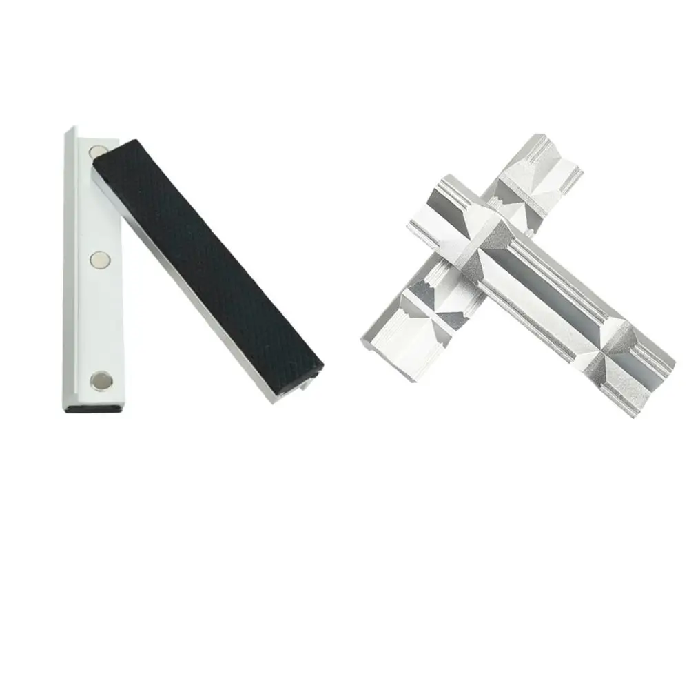 For For LiTuiLi Vise Jaws Aluminum Alloy Magnetic Protective Pads Non Slip Vice Covers Clamp Inserts For Metal Woodworking Tools