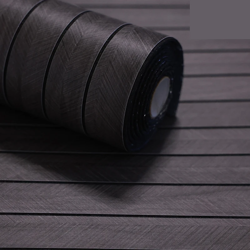 

Wallpaper self-adhesive paper imitation wood grain grid wall stickers 3d stereoscopic waterproof and moisture-proof wallpaper se