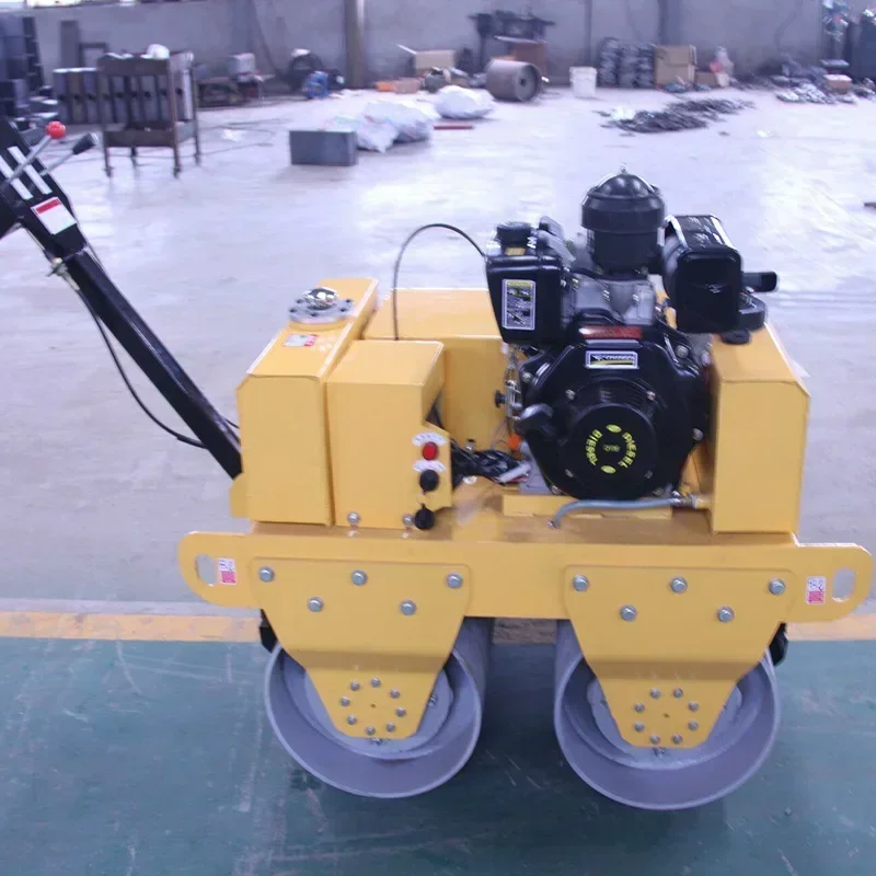 Vibratore a rulli stradali e pezzi di ricambio Prezzo del doppio rullo stradale statico da 3 tonnellate