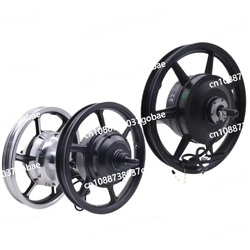 14-Inch Scooter Folding Car 48V500W Brushless Toothed High-Speed Rear Drive Hub Climbing Motor