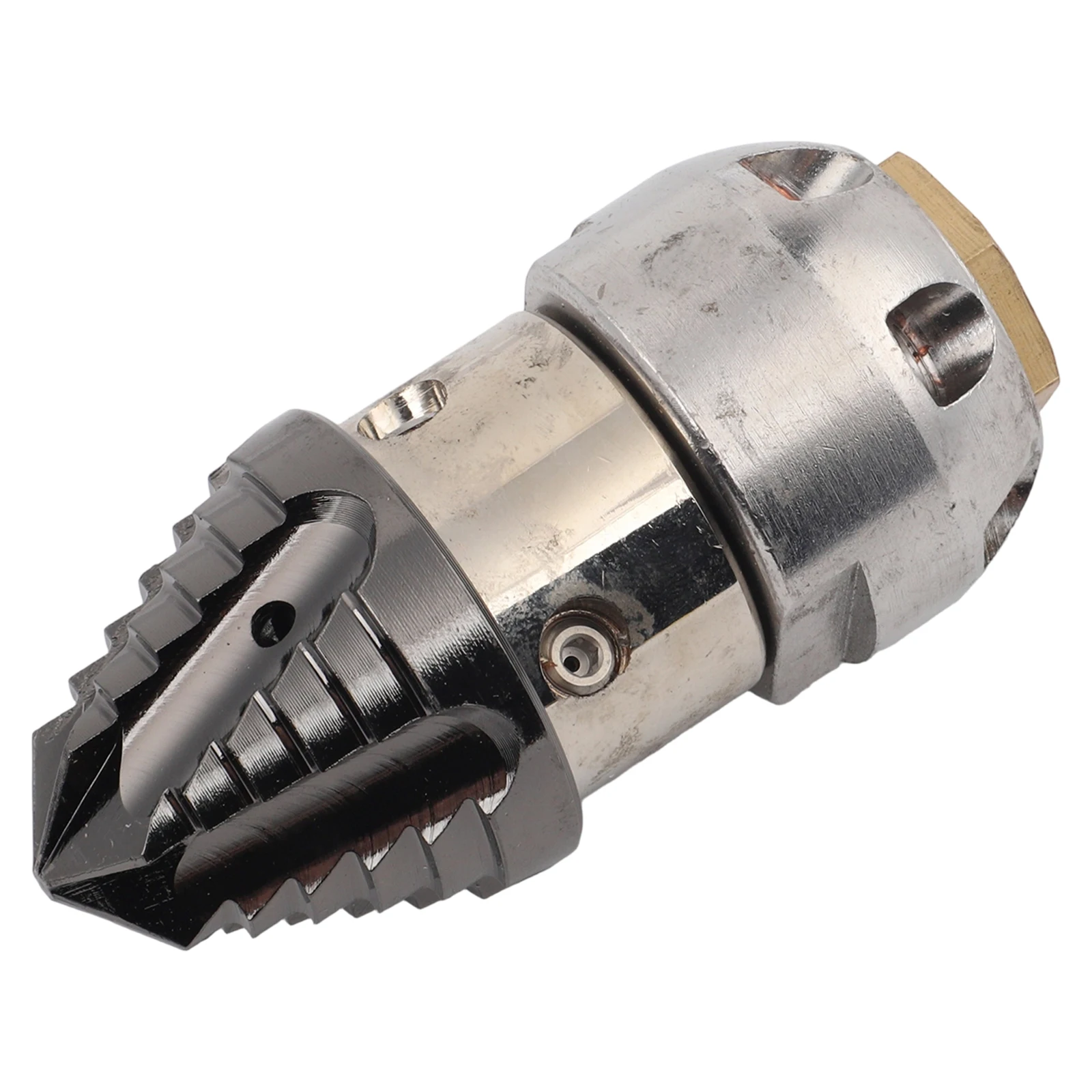 Efficient 360 Degree Rotary Nozzle for High Pressure Washers Designed for Thorough Sewer Flushing and Equipment Cleaning