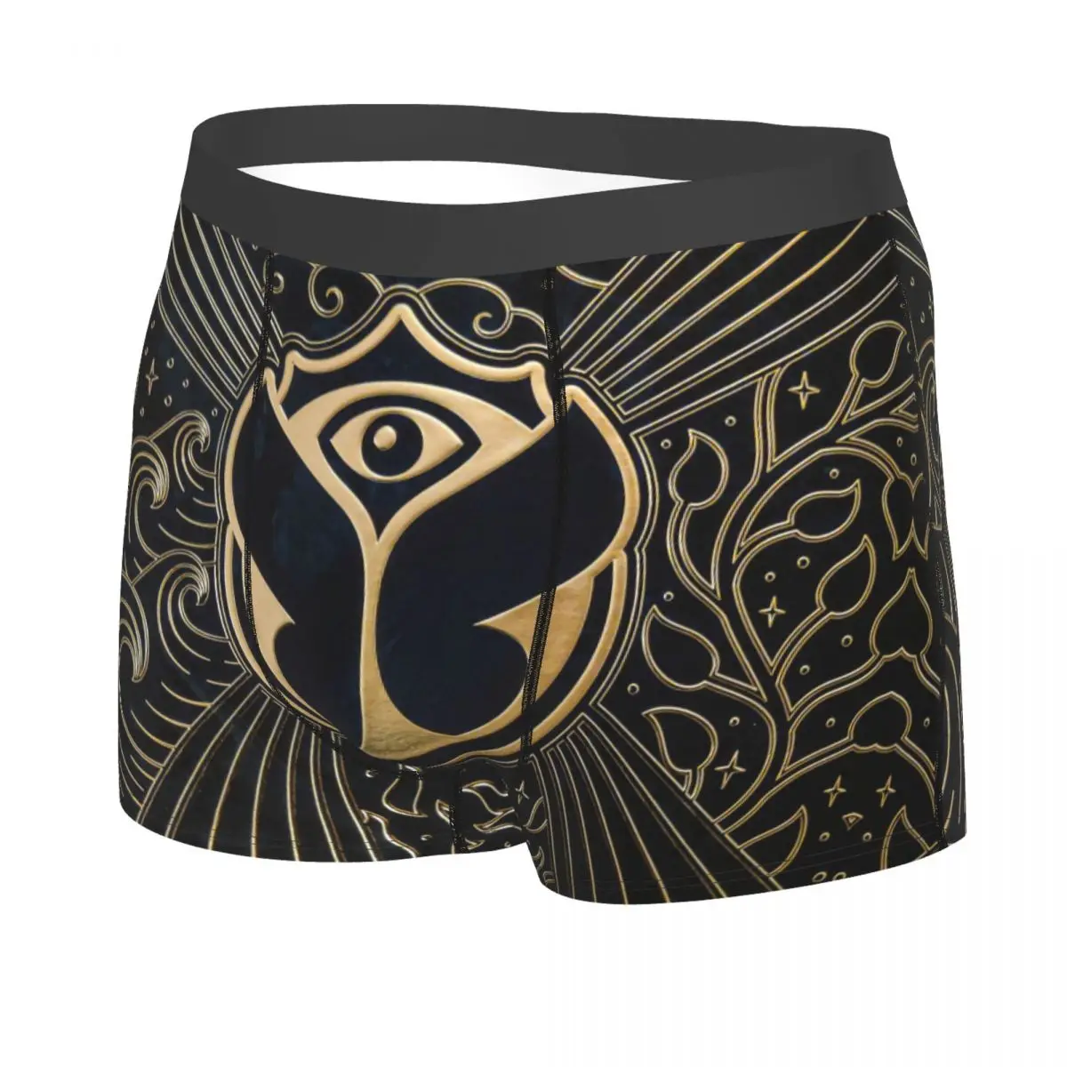 Male Funny Tomorrowland Underwear Belgian Electronic Dance Music Festival Boxer Briefs Soft Shorts Panties Underpants