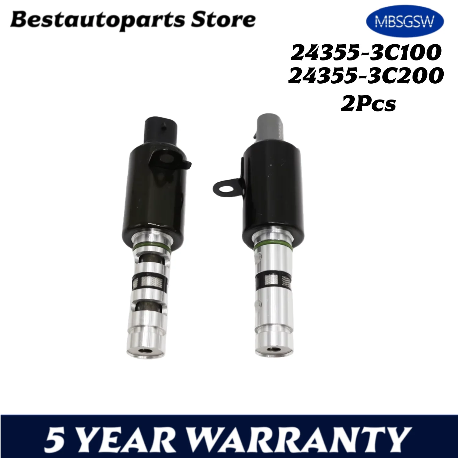 

2 шт. 243553C100 243553C200 для клапана регулировки масла Hyundai Kia